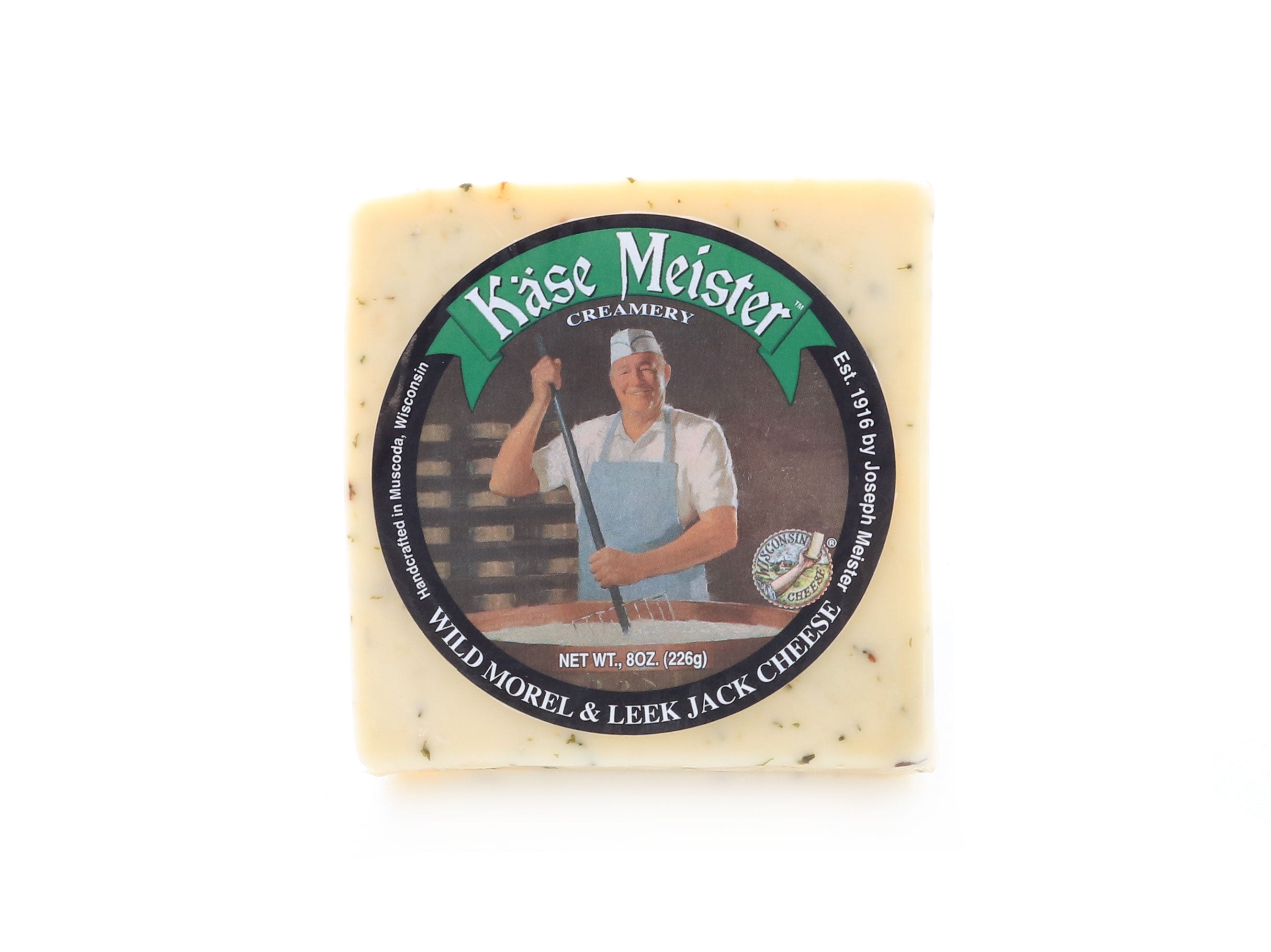 Monterey Jack Cheese with Morel and Leek – Wisconsin Cheese Mart