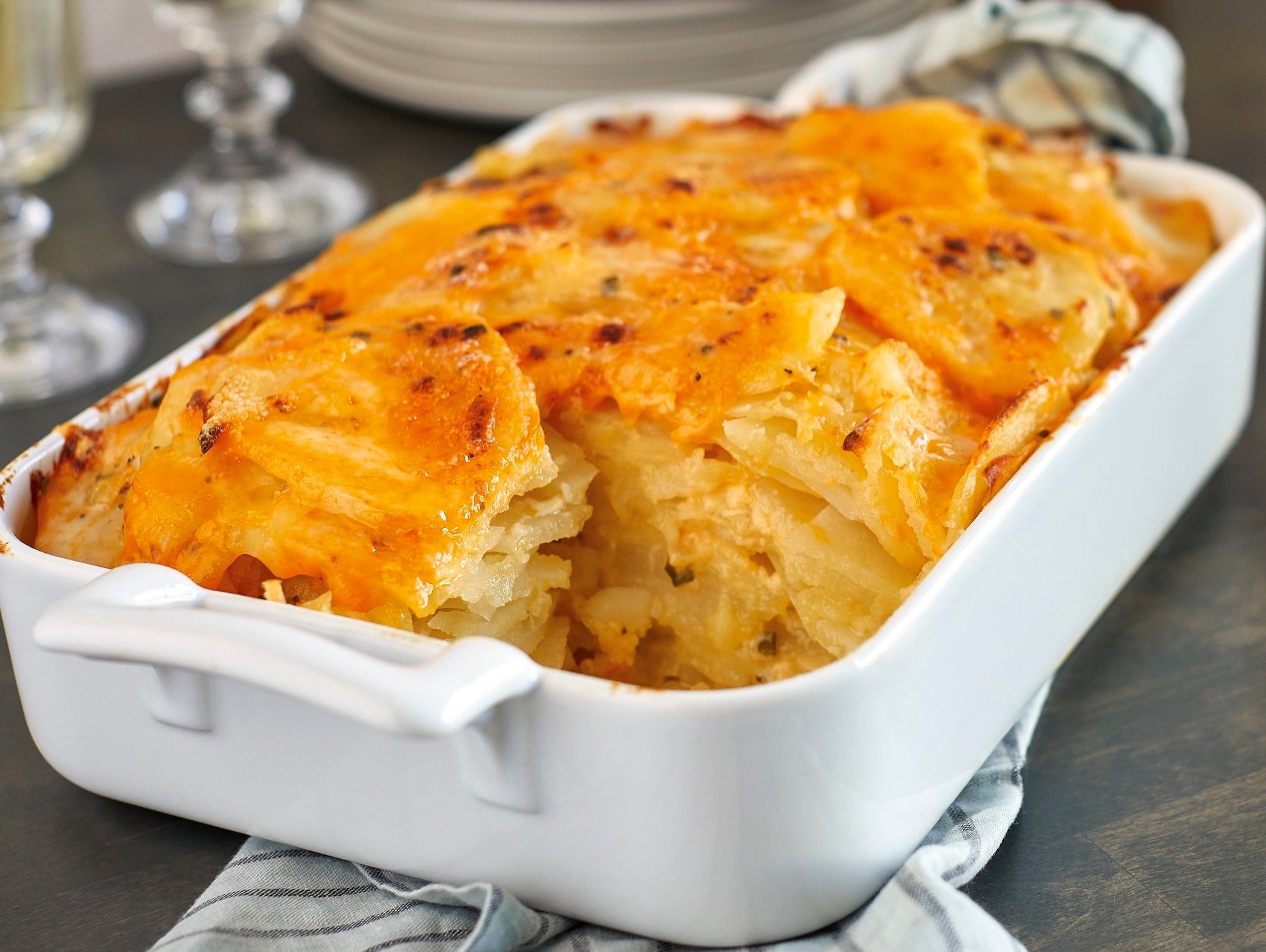 Cheddar and Havarti Cheesy Potatoes – Wisconsin Cheese Mart