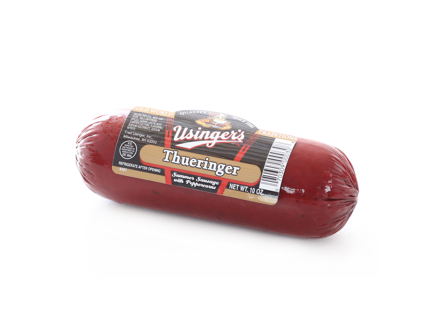 10 ounce Thueringer summer sausage